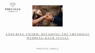 Enduring Charm: Decoding the Trendiest Wedding Band Styles