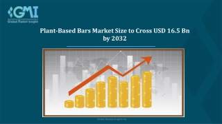 Plant-Based Bars Market Sales and Drivers Analysis Research Report 2032