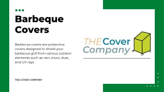 Book Your Order For Barbeque Covers at The Cover Company