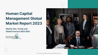 Human Capital Management Market Report 2023 - 2032