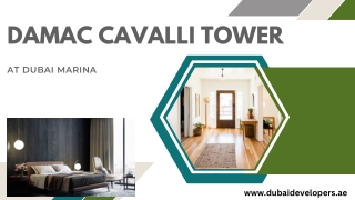 Damac Cavalli Tower E-Brochure