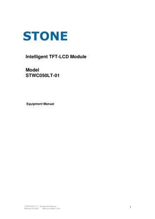 Datasheet STWC050LT-01