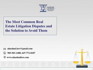 The Most Common Real Estate Litigation Disputes and the Solution to Avoid Them