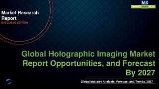 Holographic Imaging Market Worth US$ 303.06 million by 2027