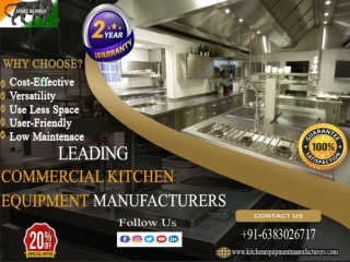 Commercial Kitchen Equipment Dealers Chennai, Tamil Nadu, Namakkal, Salem, Thanjavur, India