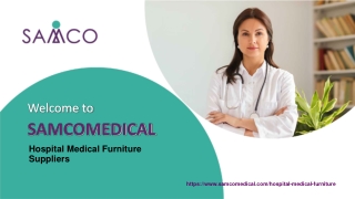 Hospital Medical Furniture Suppliers