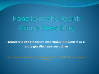 Hong kong the Avanti Group News Blog