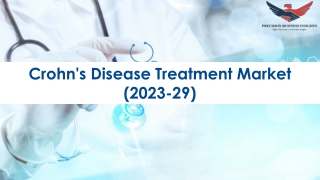 Crohn’s Disease Treatment Market Size, Growth and Research Report 2029.