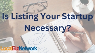Is Listing Your Startup Necessary
