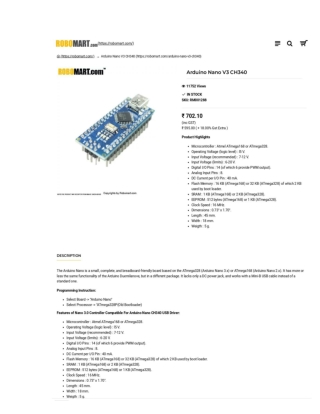 Arduino Nano V3 CH340 (1)