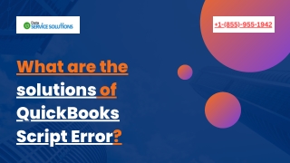 [Fixed] Why do I keep getting script errors in QuickBooks?
