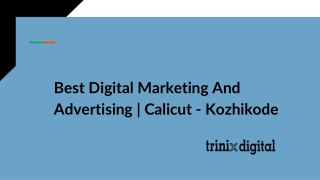 Best Digital Marketing And Advertising | Calicut - Kozhikode