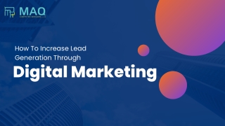 Increase lead generation through digital marketing