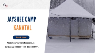 Jayshee Camp in Kanatal | Camping in Kanatal