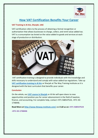 How-VAT-Certification-Benefits-Your-Career