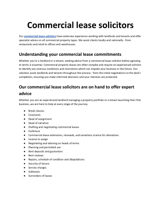 Commercial lease solicitors.docx