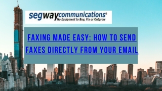 Faxing Made Easy How to Send Faxes Directly from Your Email