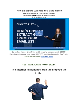 _How EmailSuite Will Help You Make Money