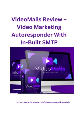 VideoMails Review – Video Marketing Autoresponder With In-Built SMTPnt