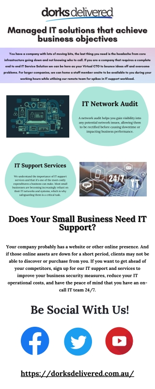 Small Business IT Support Services -  Dorks Delivered