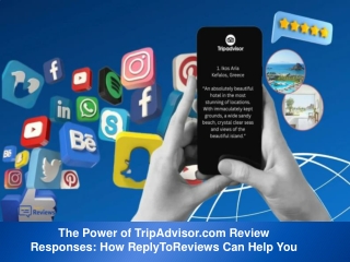 The Power of TripAdvisor.com Review Responses: How ReplyToReviews Can Help You