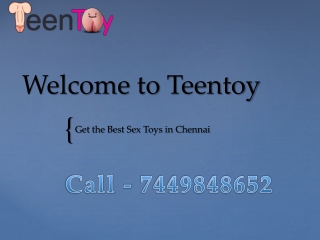 Enlarger Sex Toys in Chennai