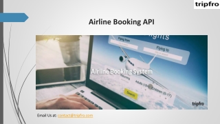 Airline Booking API