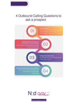 4 Outbound Calling Questions to Ask in a Cold Call