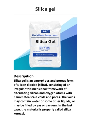 Silica gel