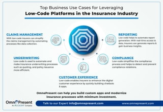 Low code platforms in insurance industry - omnepresent technologies