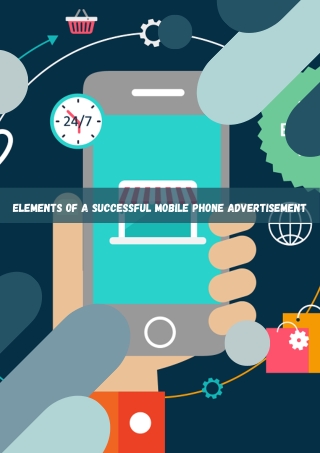 elements of a successful mobile phone advertisement