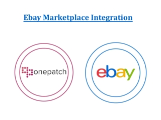 eBay Marketplace Integration Solution | Ecommerce Software Solution | OnePatch