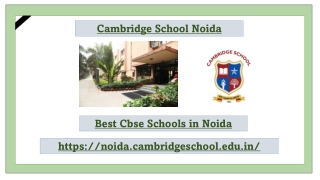 Best Cbse Schools in Noida