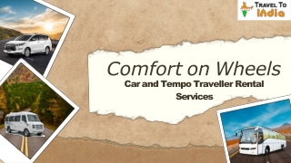 Comfort on Wheels with Transport Services