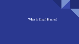 _What is Email Hunter_