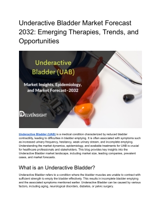 Underactive Bladder Market