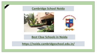 Best Cbse Schools in Noida