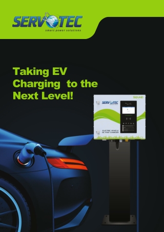 Servotech - Electric Vehicle Charging Station