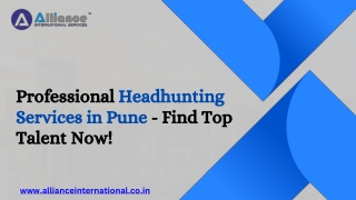 Professional Headhunting Services in Pune - Find Top Talent Now!