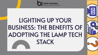 The Benefits of Adopting the Lamp Tech Stack: A Comprehensive Guide: