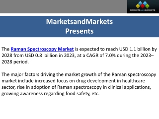 Raman Spectroscopy Market: Analysis and Insights