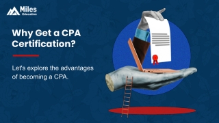 Why Get a CPA Certification?