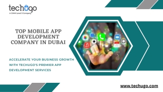 Top Mobile App development company in dubai