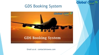 GDS Booking System