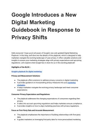 Google Introduces a New Digital Marketing Guidebook in Response to Privacy Shifts (6)