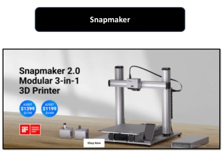 Snapmaker 3D Printer