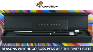 Reasons Why Hugo Boss Pens Are the Finest Gifts