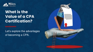 What is the Value of a CPA Certification?