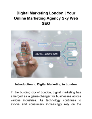 Digital Marketing London _ Your Online Marketing Agency Sky Web SEO