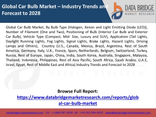 Global Car Bulb Market